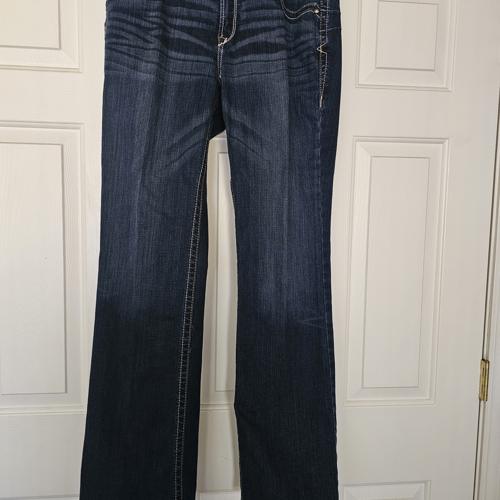 Ariat Real Dark Indigo Boot Cut Jeans